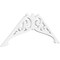 Ekena Millwork Pitch Carrillo Architectural Grade PVC Gable Pediment, 36"W x 16 1/2"H x 1"P (11/12) GPP036X017X100CRL - alternate 1